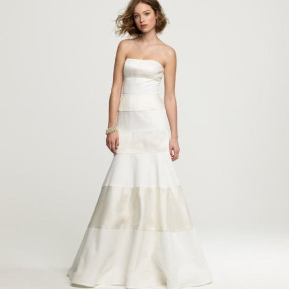 J CREW WEDDING DRESS SIZE 8